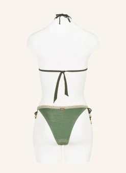 Triangel-Bikini BLUCOSTORA SHIN mit Glitzergarn