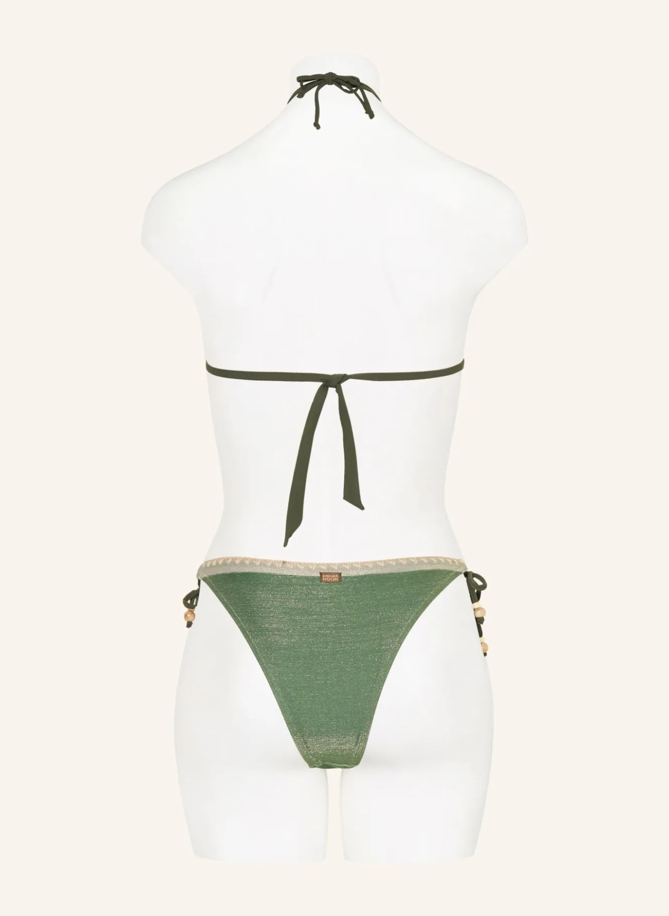 Triangel-Bikini BLUCOSTORA SHIN mit Glitzergarn