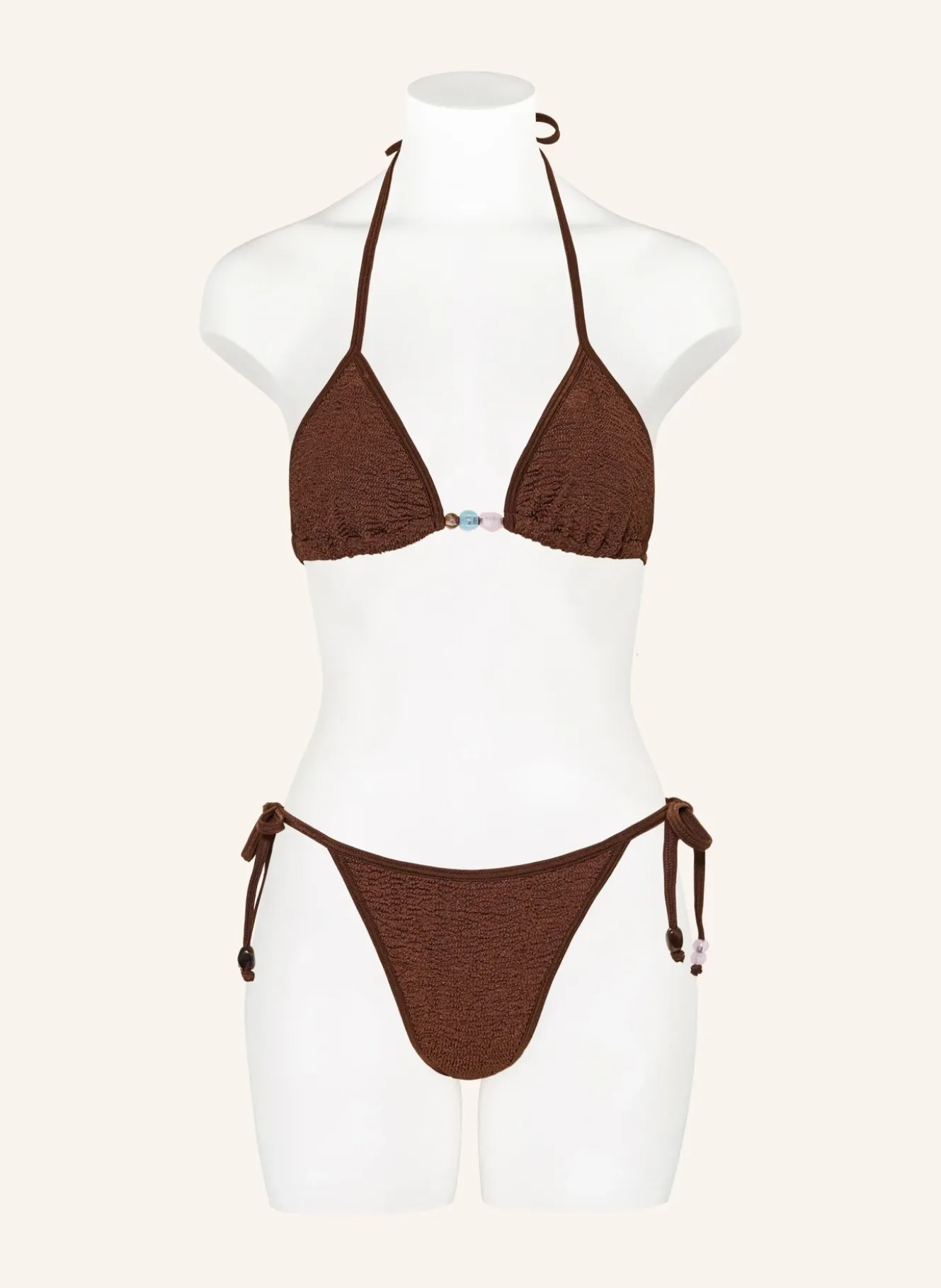 Triangel-Bikini GINA mit Schmuckperlen
