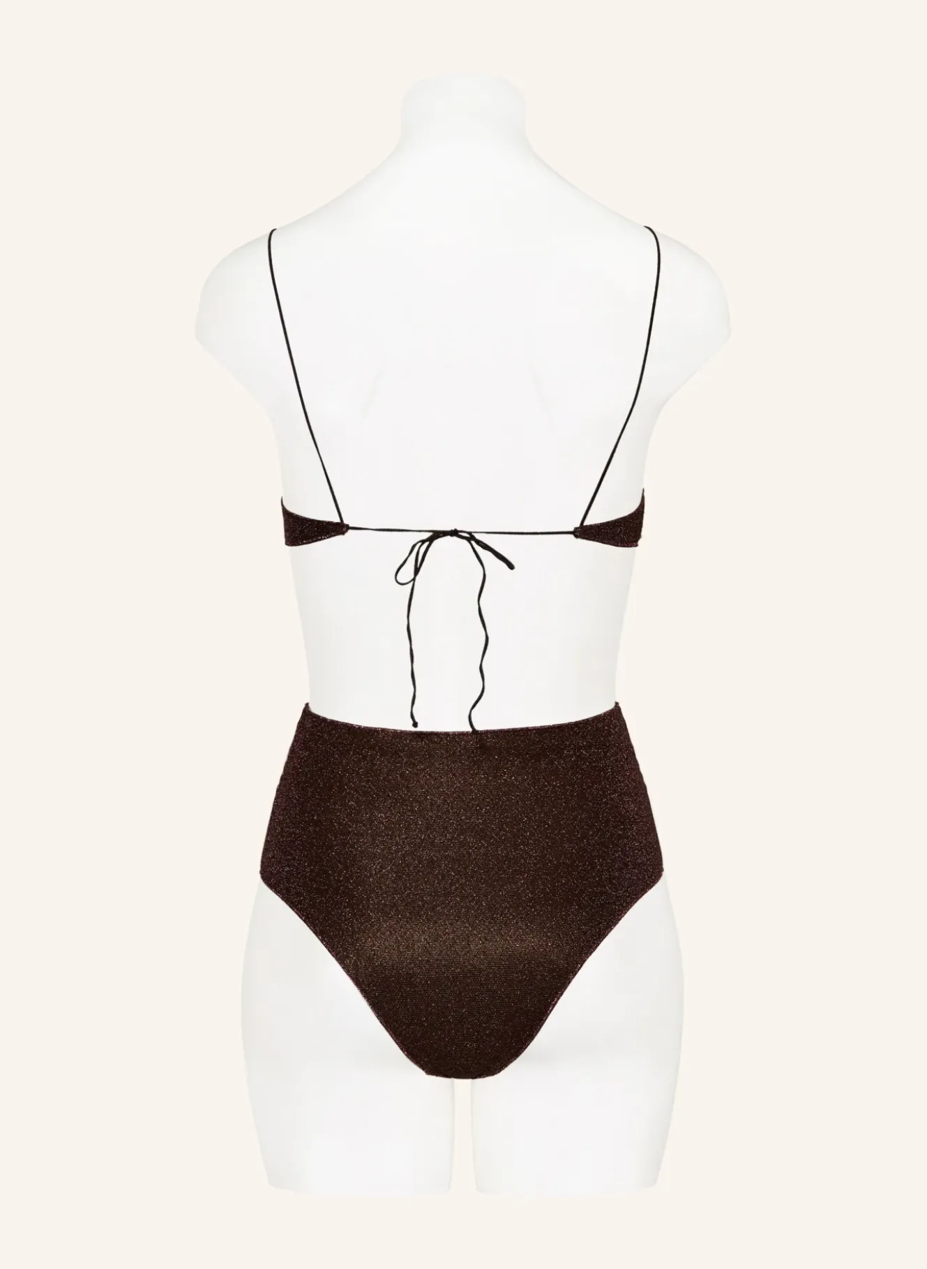 Triangel-Bikini LUMIERE mit Glitzergarn