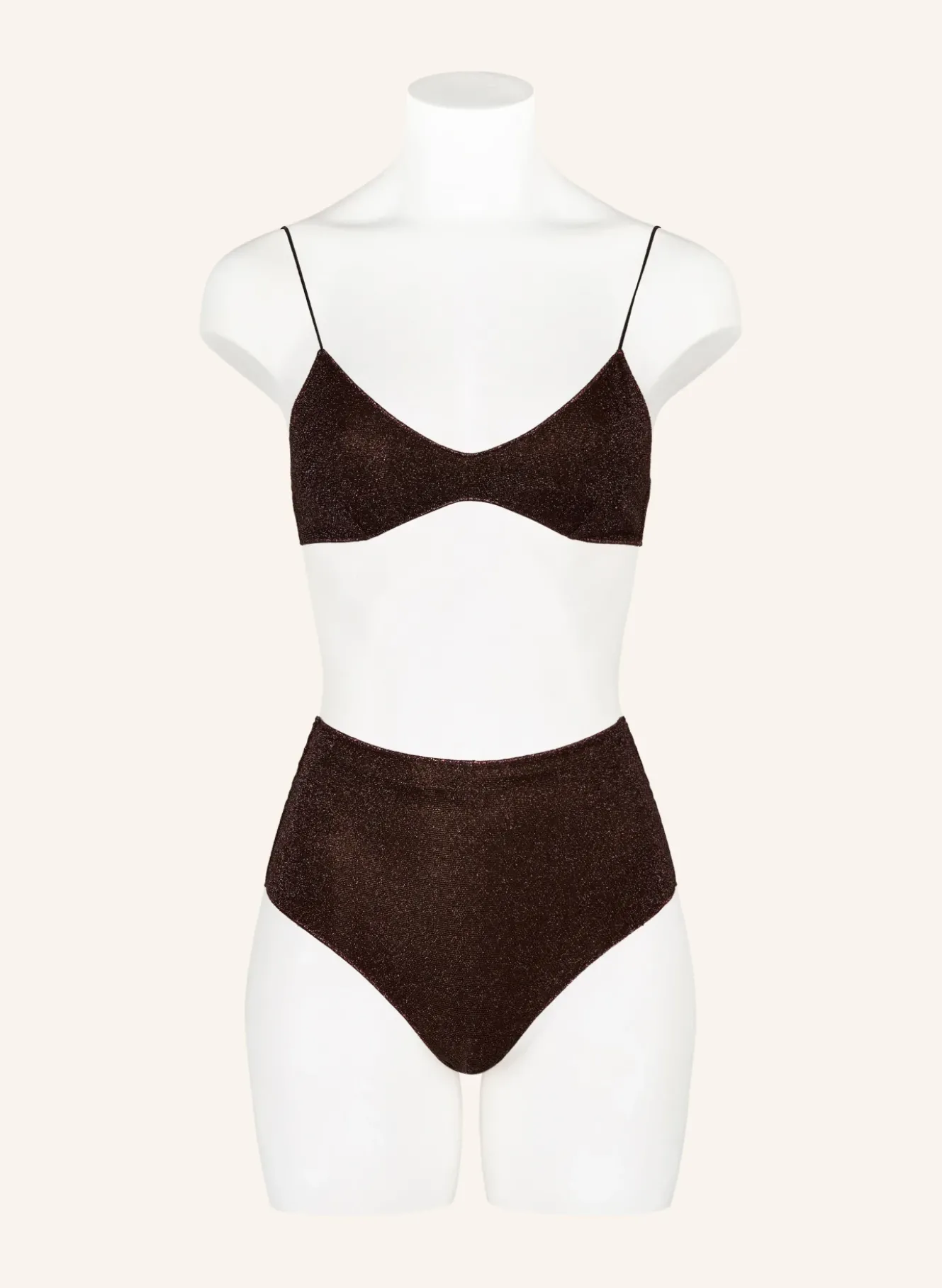 Triangel-Bikini LUMIERE mit Glitzergarn