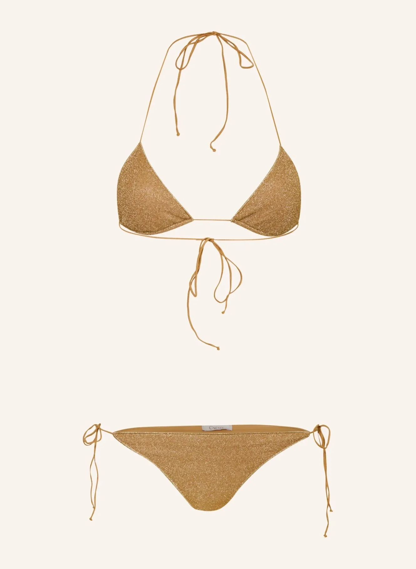 Triangel-Bikini LUMIERE mit Glitzergarn