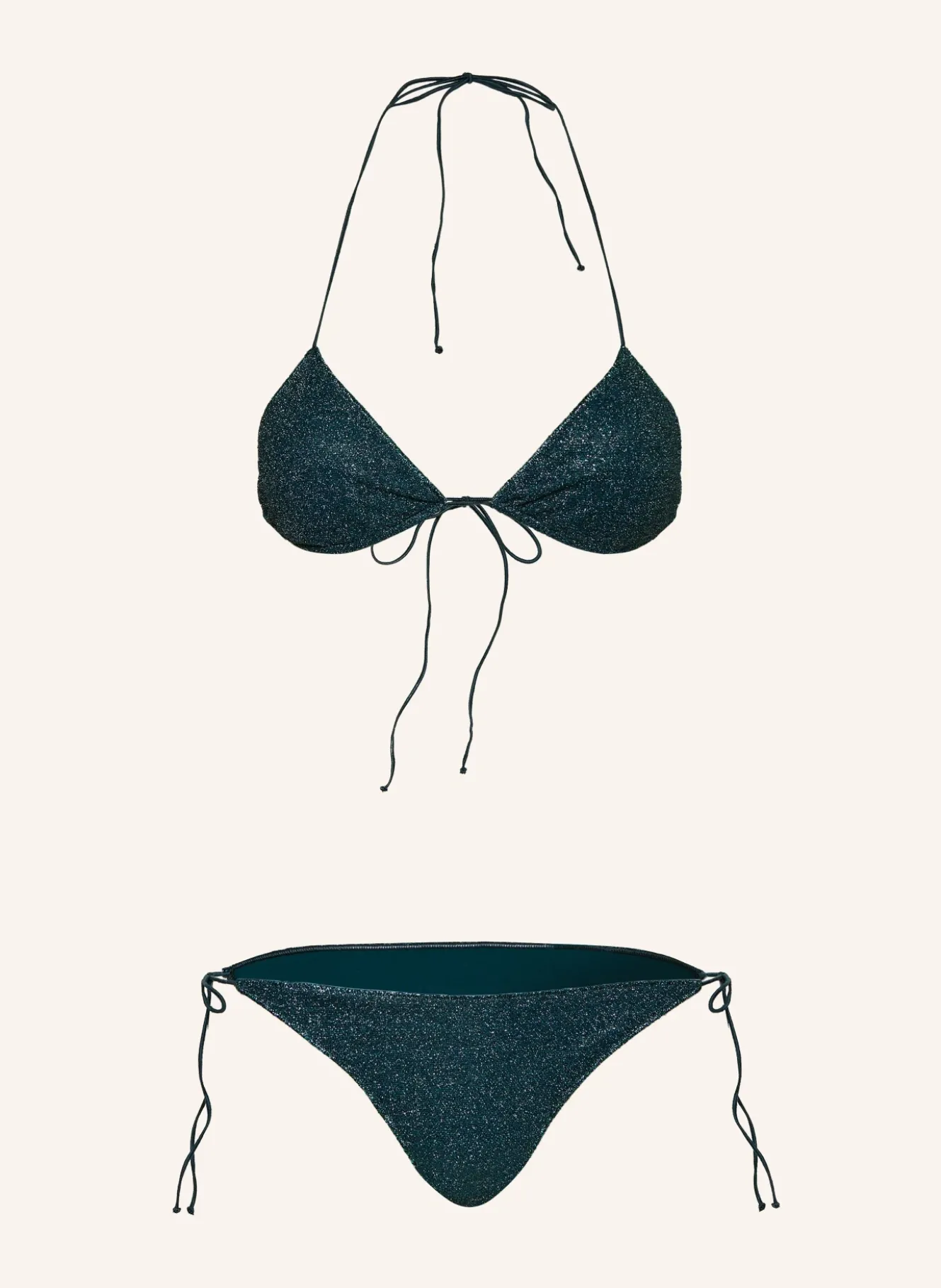 Triangel-Bikini LUMIERE mit Glitzergarn