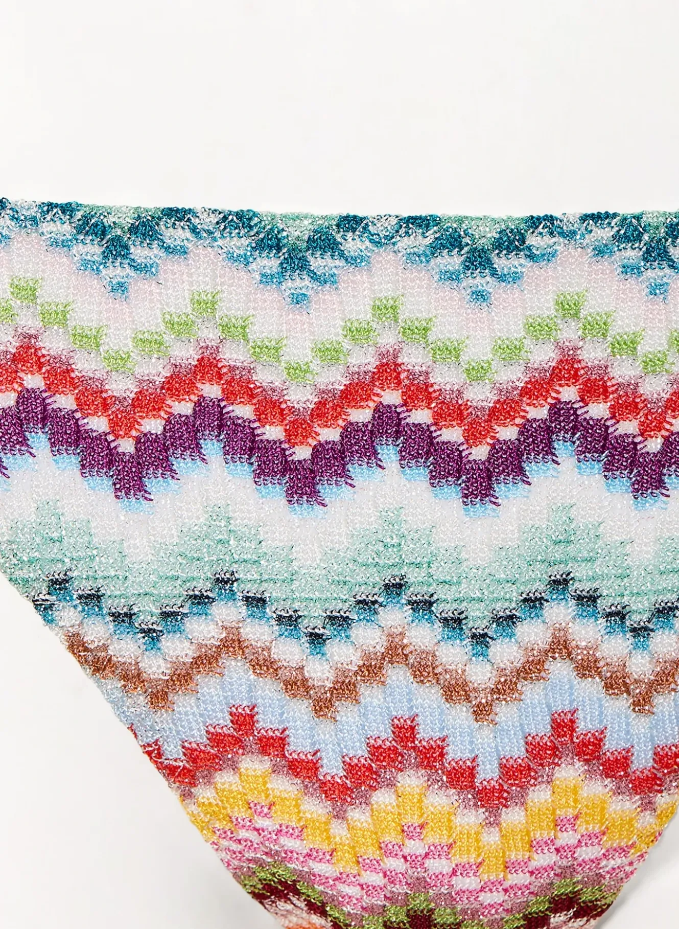 Triangel-Bikini mit Glitzergarn