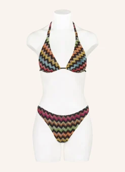Triangel-Bikini mit Glitzergarn