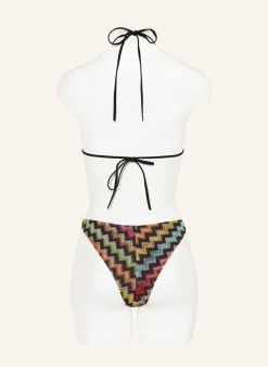 Triangel-Bikini mit Glitzergarn