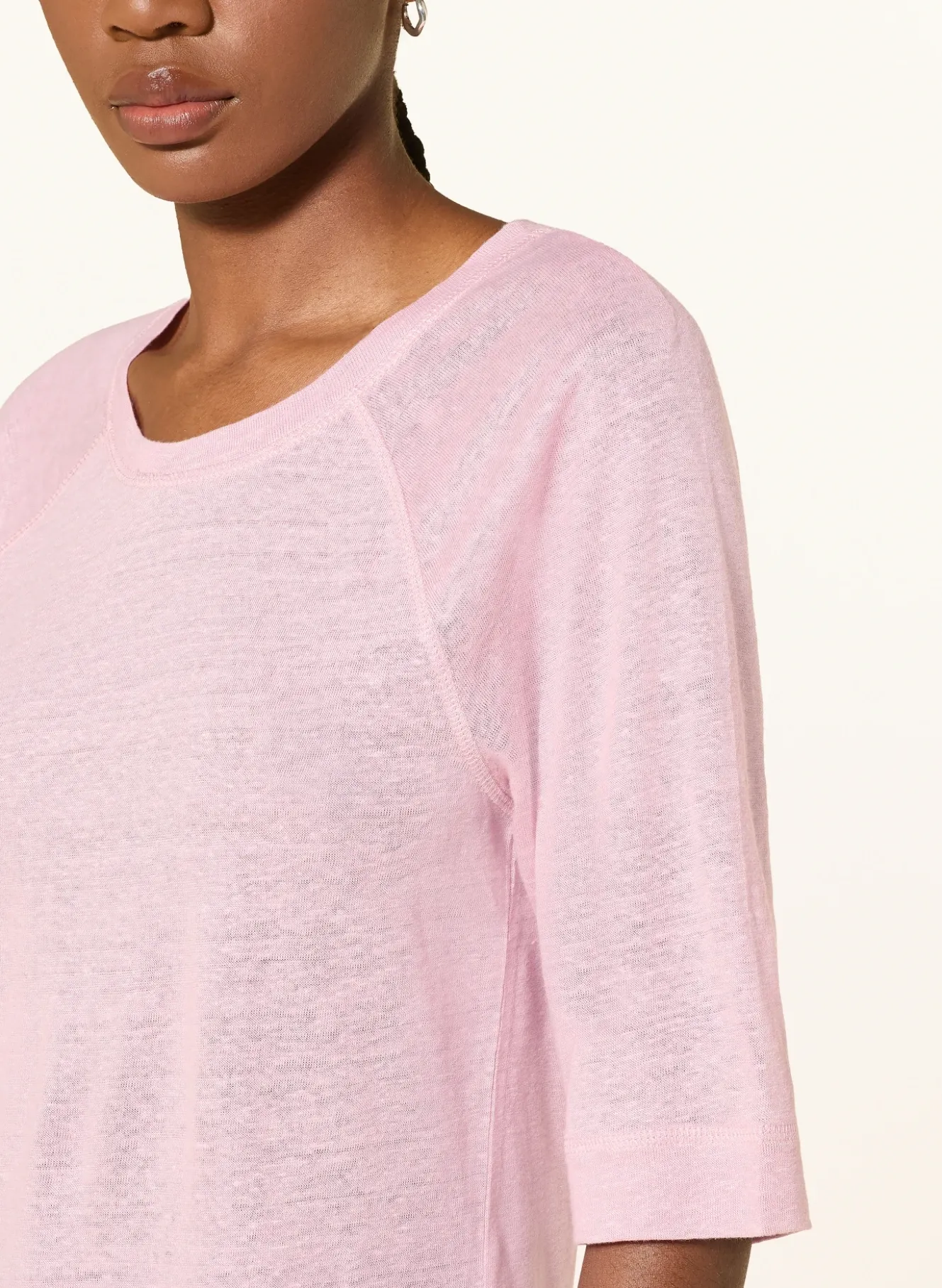 T-Shirt aus Leinen