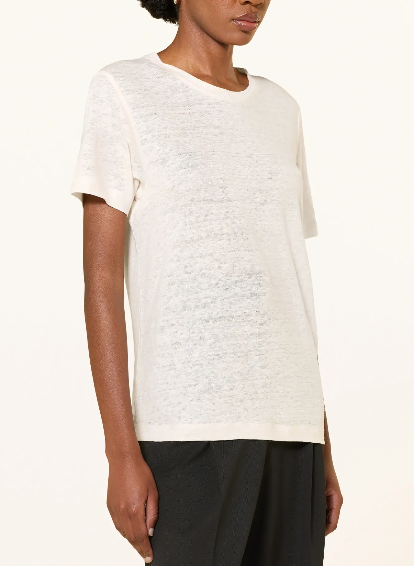 T-Shirt aus Leinen