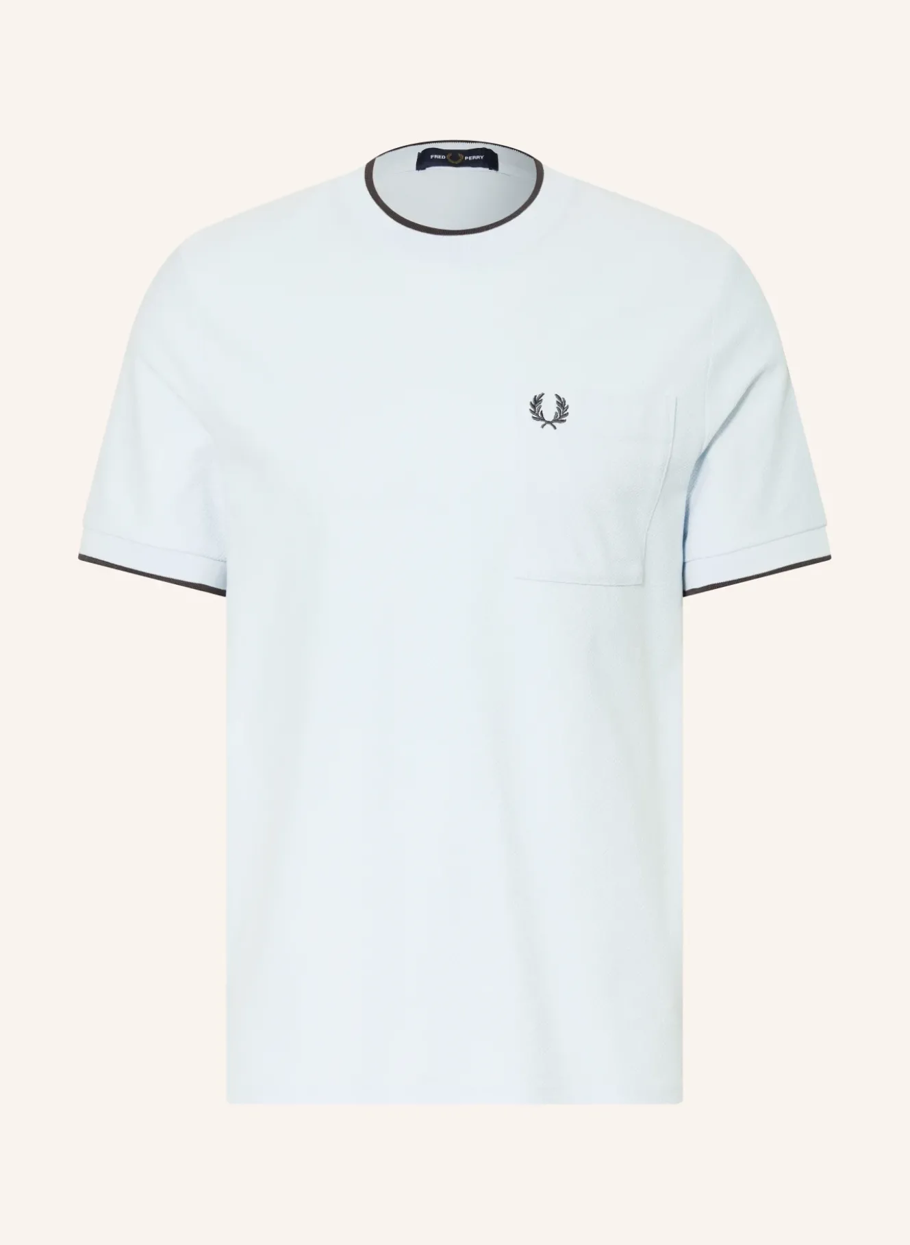 T-Shirt aus Piqué