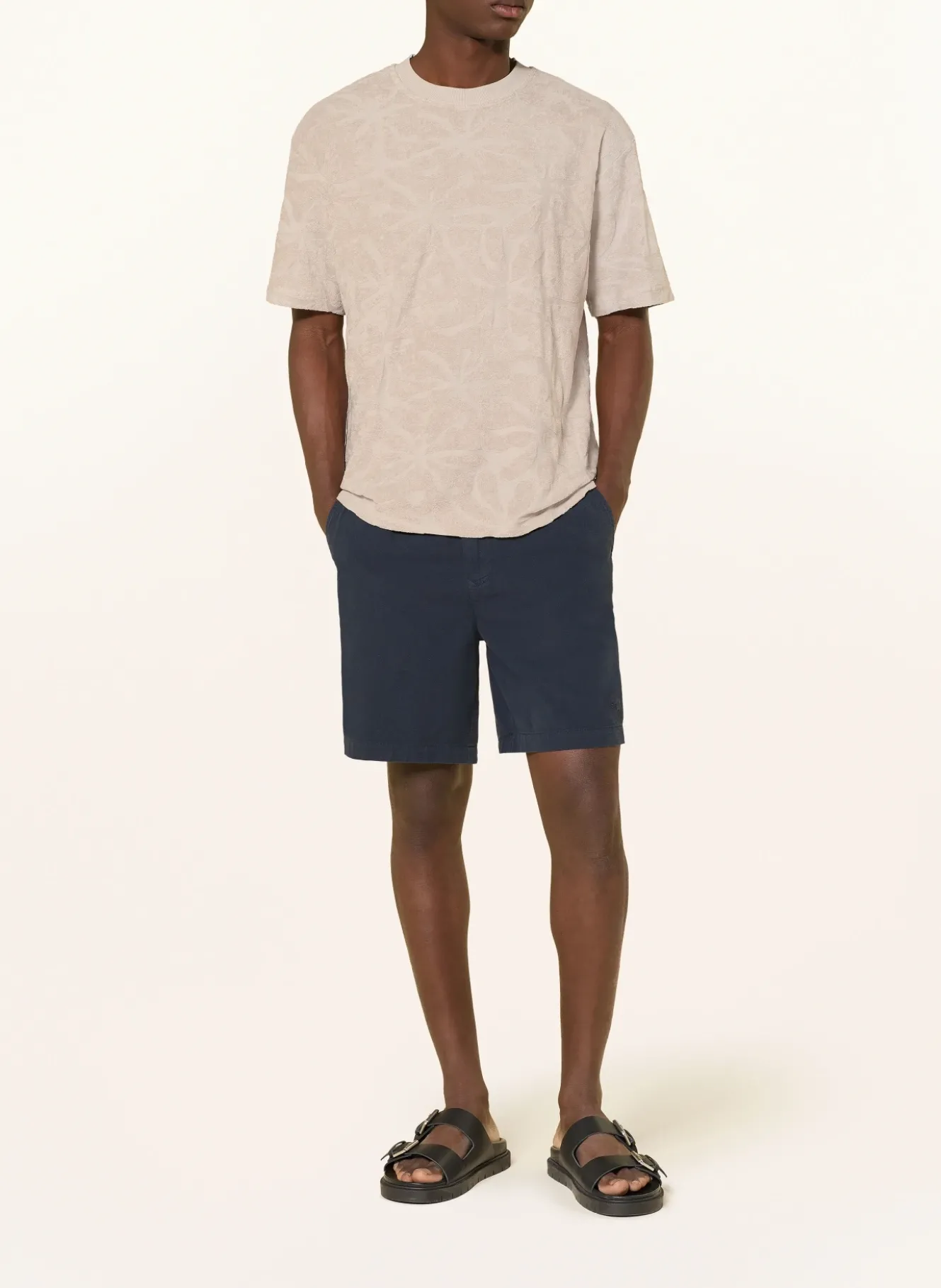 T-Shirt FLOWER aus Frottee
