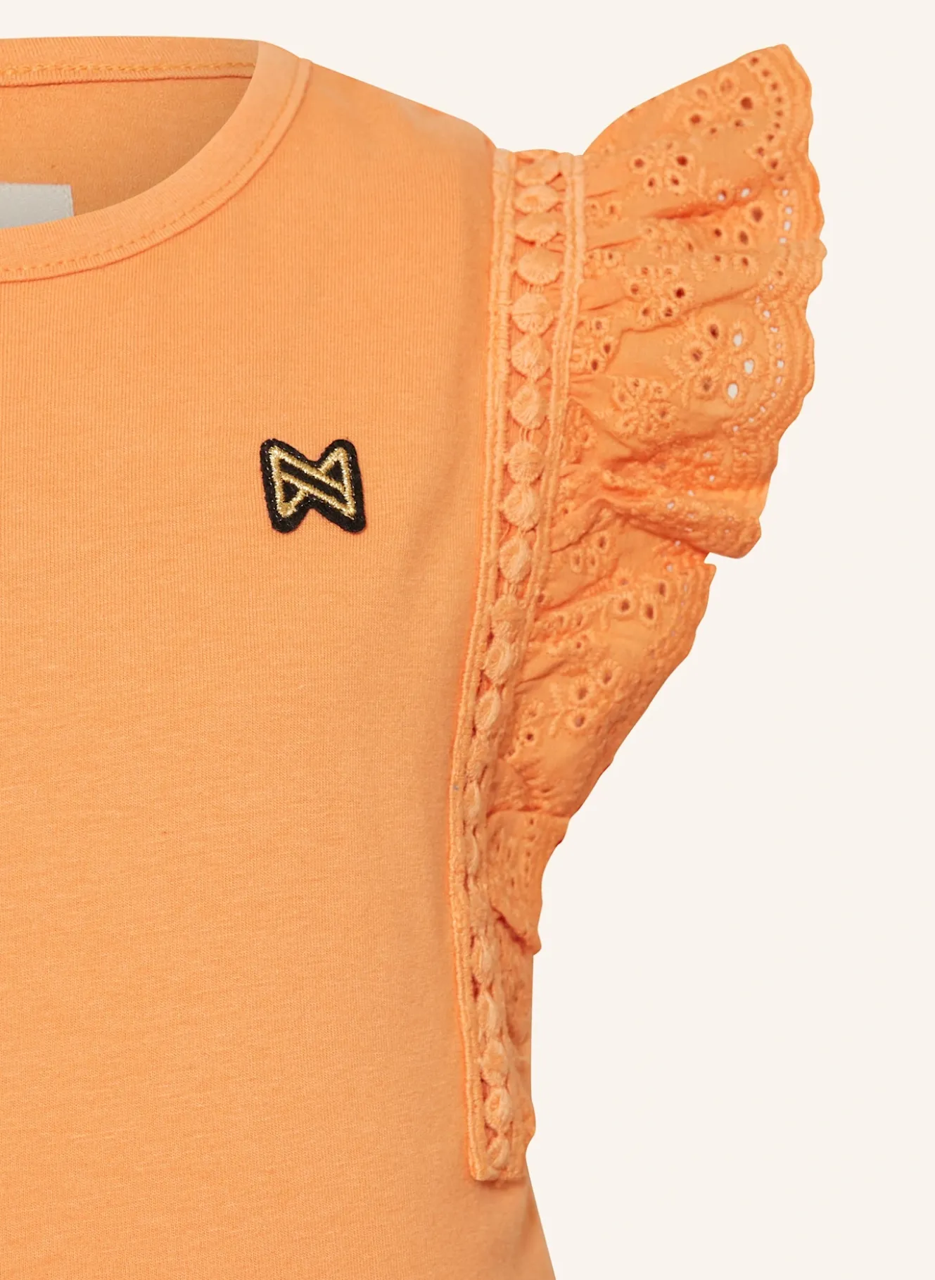 T-Shirt mit Lochstickereien
