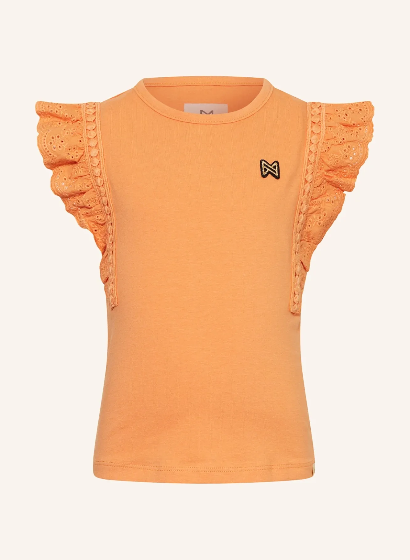 T-Shirt mit Lochstickereien