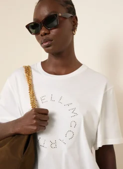T-Shirt mit Nieten