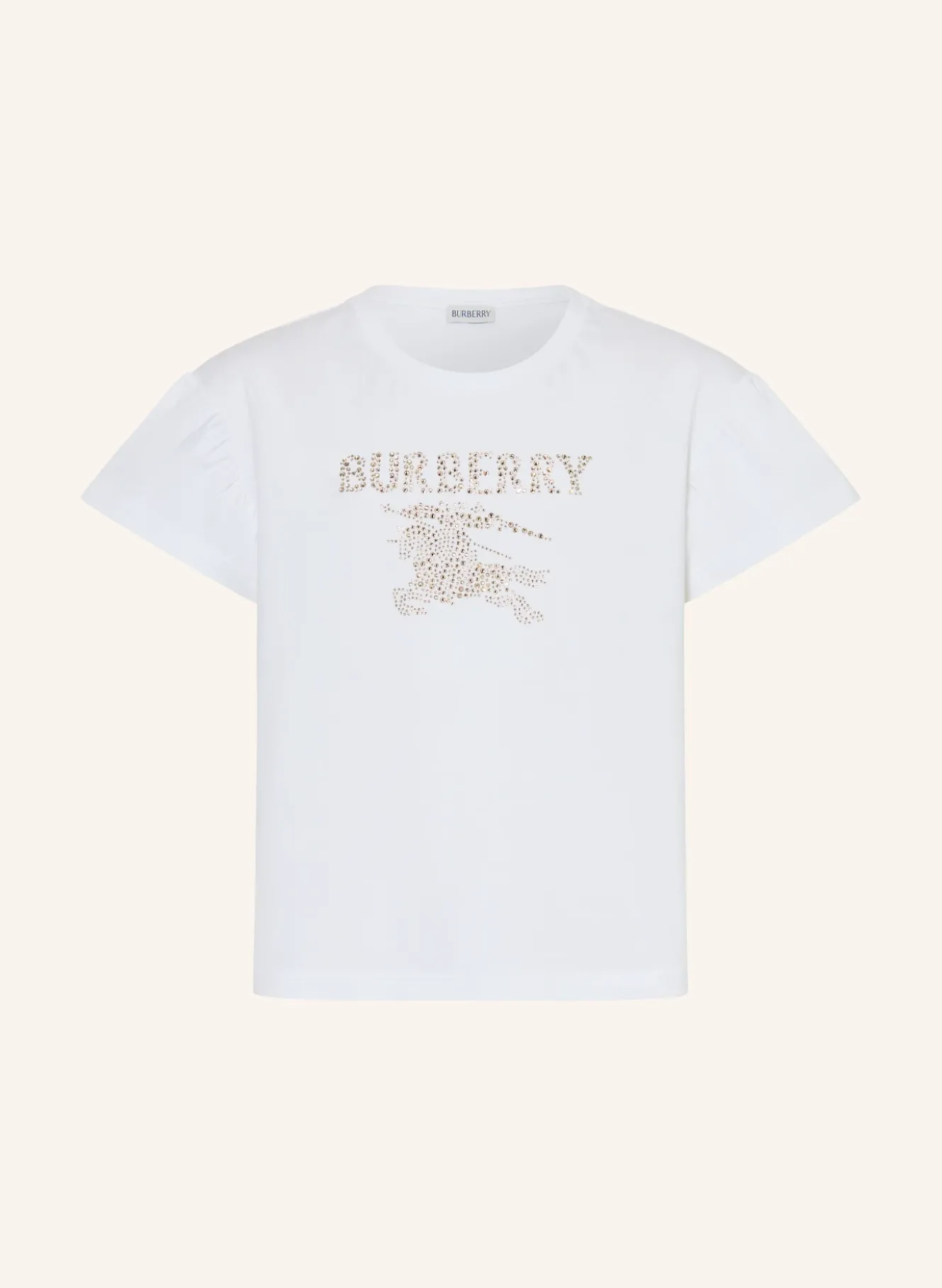 T-Shirt mit Schmucksteinen