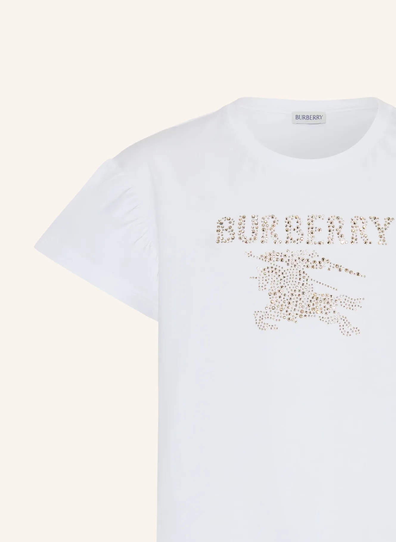 T-Shirt mit Schmucksteinen