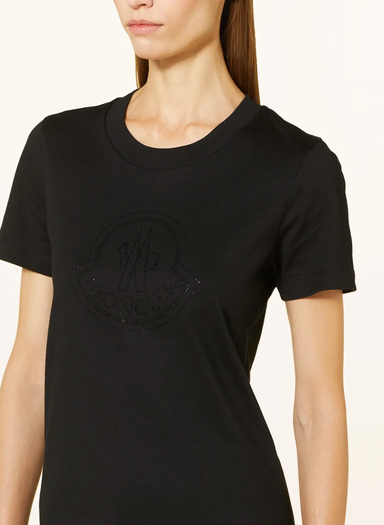 T-Shirt mit Schmucksteinen
