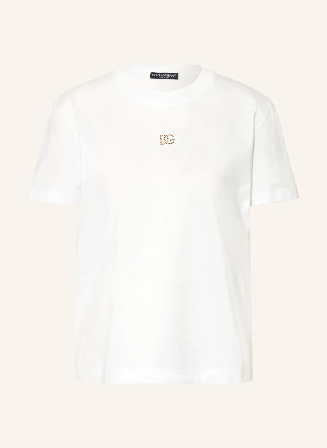 T-Shirt mit Schmucksteinen