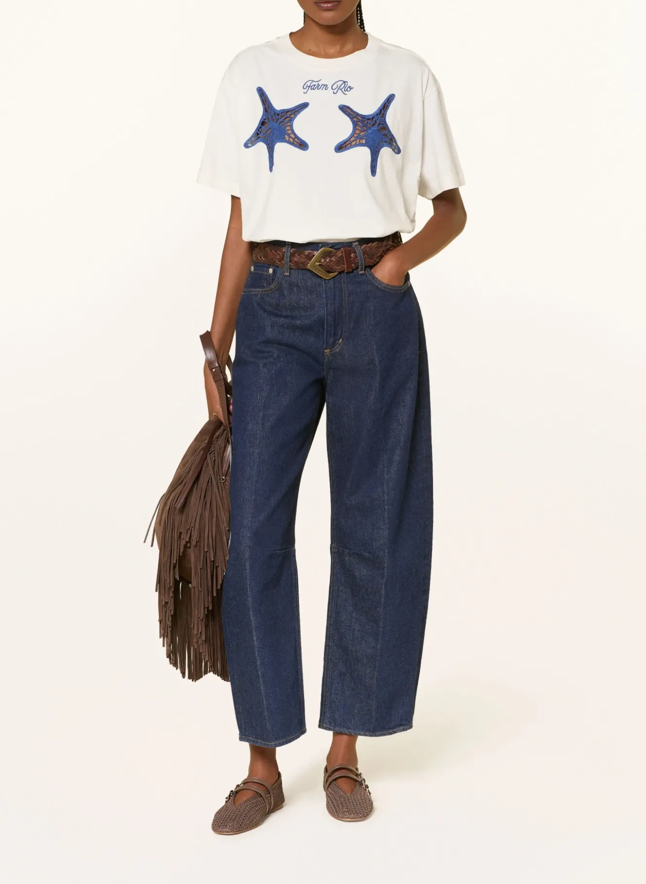 T-Shirt STARFISH mit Lochspitze