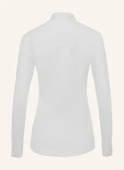 Turnierbluse JANNE WHITE CRYSTAL SILVER