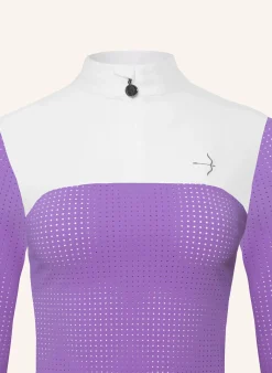 Turniershirt ALINA MESH VIOLET