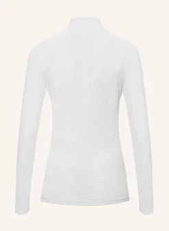 Turniershirt ALINA MESH WHITE