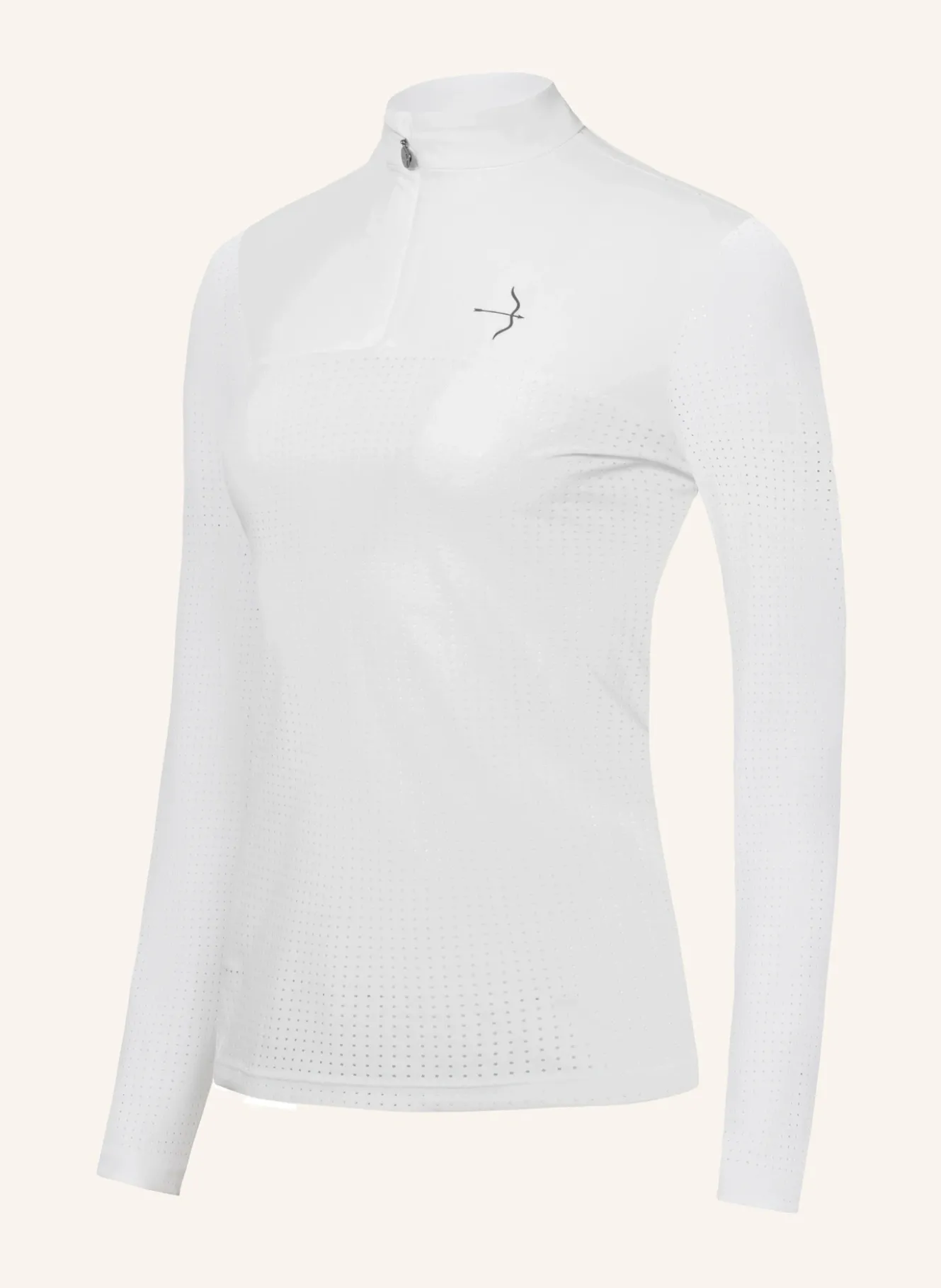 Turniershirt ALINA MESH WHITE
