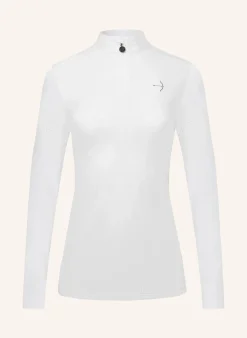 Turniershirt ALINA MESH WHITE