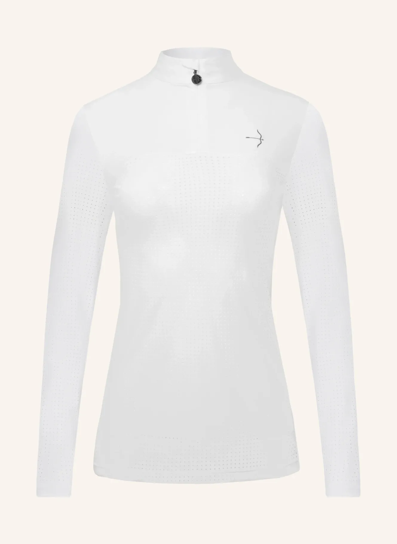 Turniershirt ALINA MESH WHITE