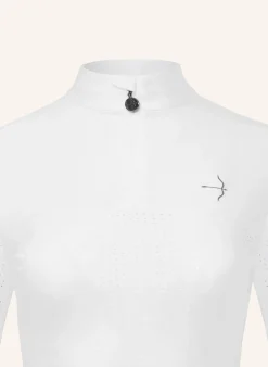 Turniershirt ALINA MESH WHITE