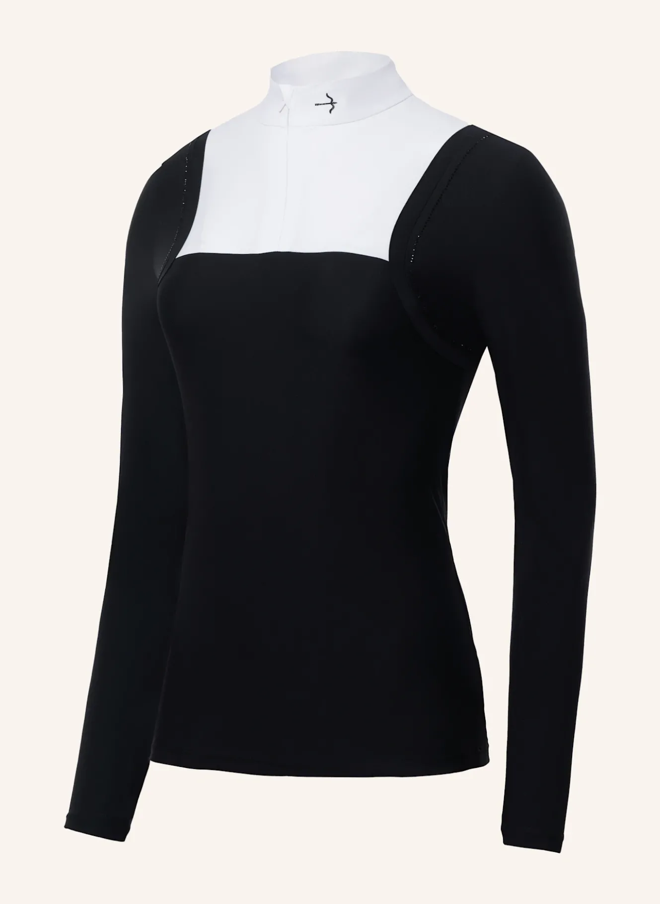 Turniershirt SAVANNAH CRYSTAL BLACK