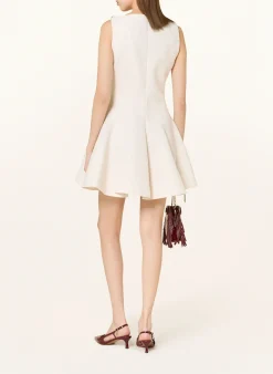 Tweed-Kleid mit Glitzergarn