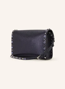 Umhängetasche ROCKSTUD mit Nieten und Schmuckperlen