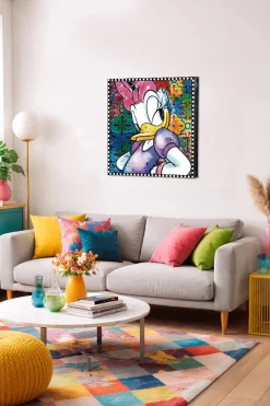 Wandbild DAISY DUCK