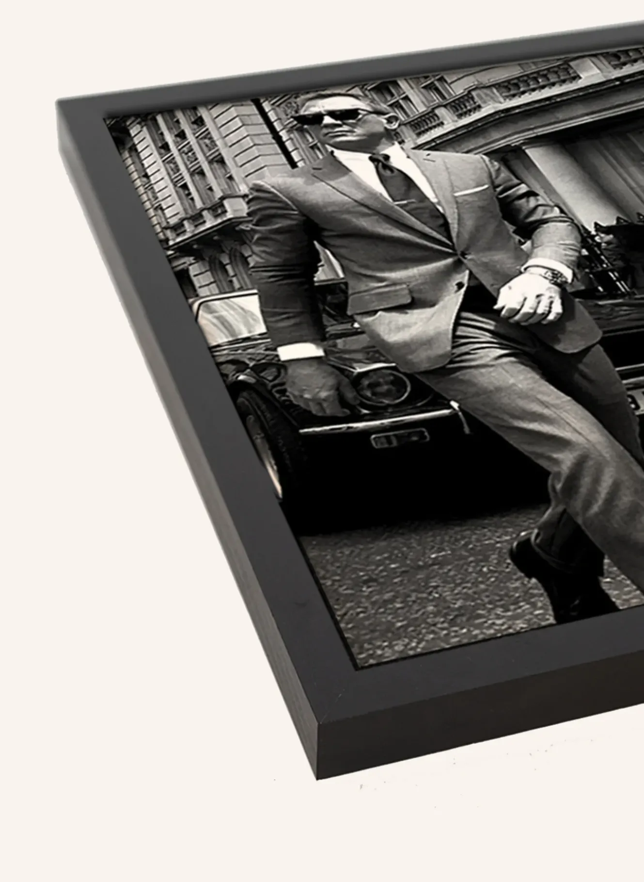 Wandbild DANIEL CRAIG ALS JAMES BOND mit Rahmen