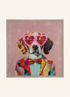 Wandbild DOG LOVE
