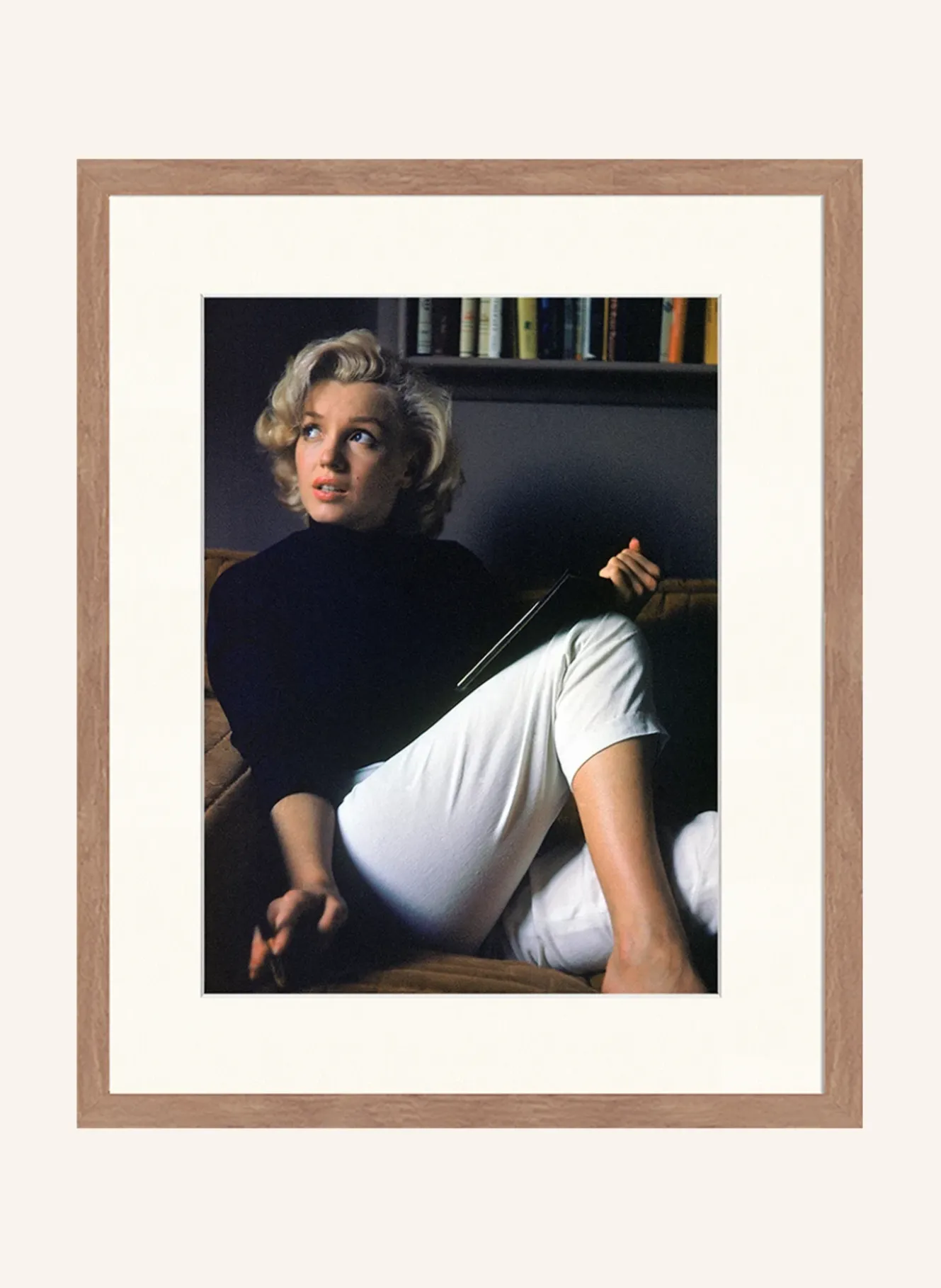 Wandbild MARILYN'S NACHMITTAG mit Rahmen