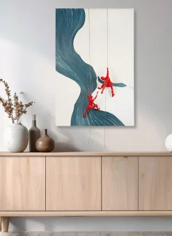 Wandbild SCRAMBLE