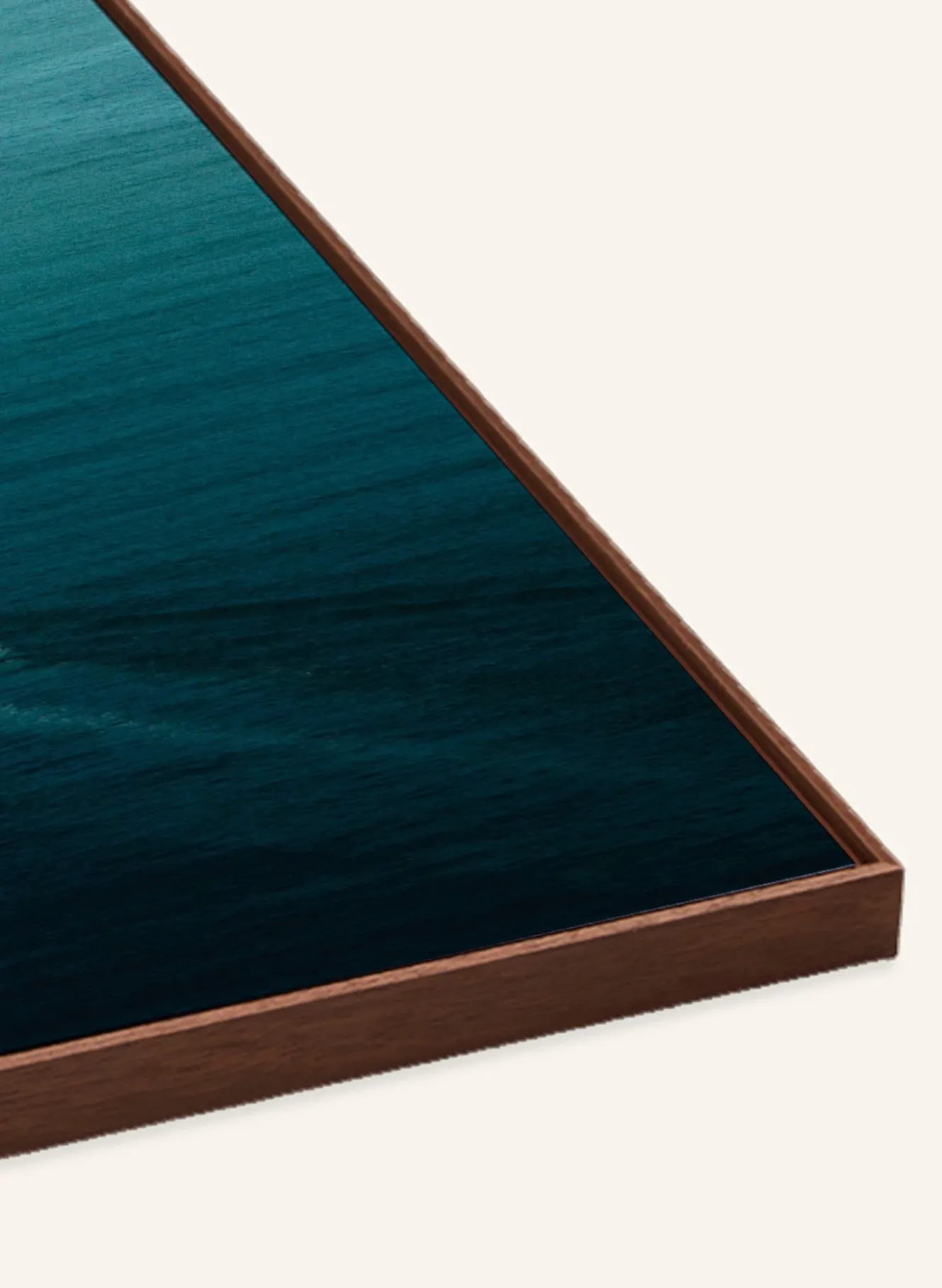 Wandbild TIEFES SEGELN mit Rahmen