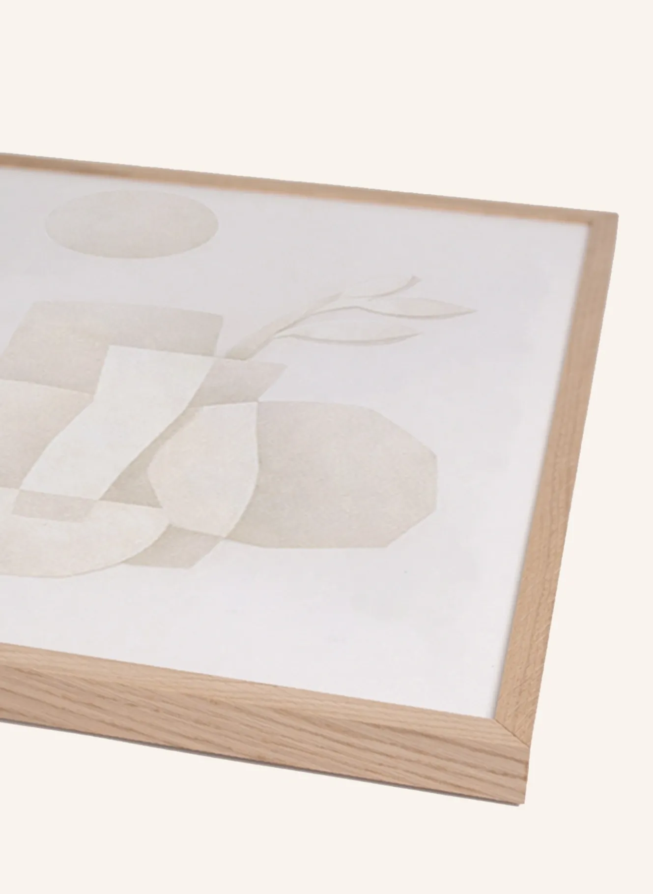 Wandbild ZUSAMMENHALT mit Rahmen