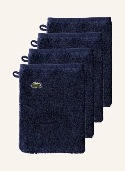 Waschhandschuh 4er Set LLECROCO