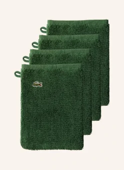 Waschhandschuh 4er Set LLECROCO