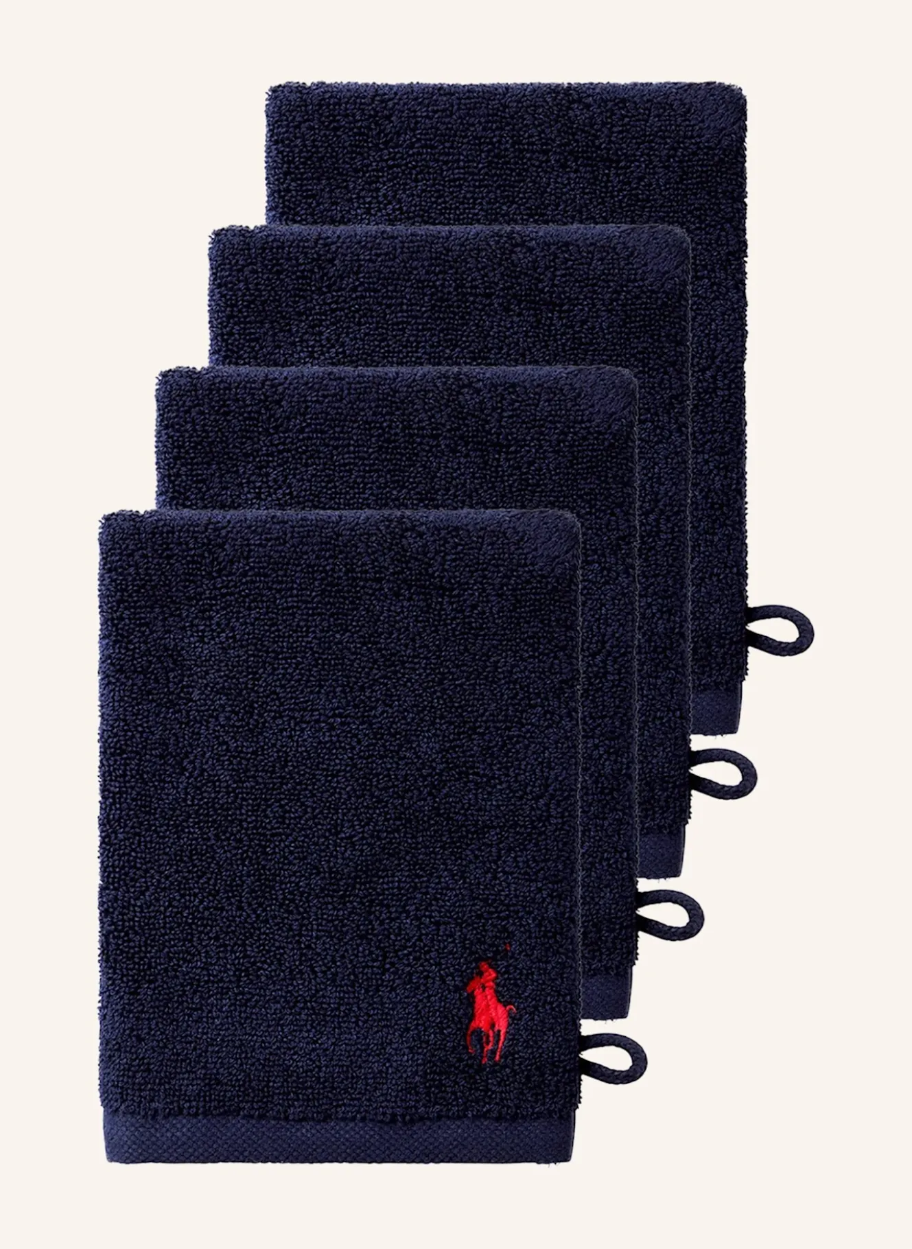 Waschhandschuh 4er Set POLOPLAYER
