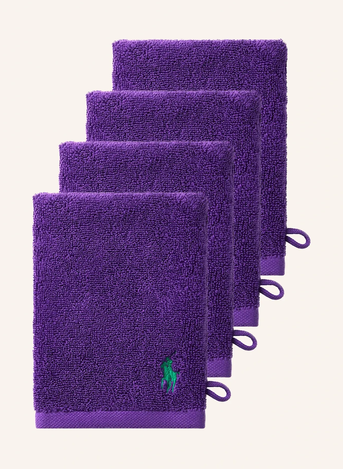 Waschhandschuh 4er Set POLOPLAYER