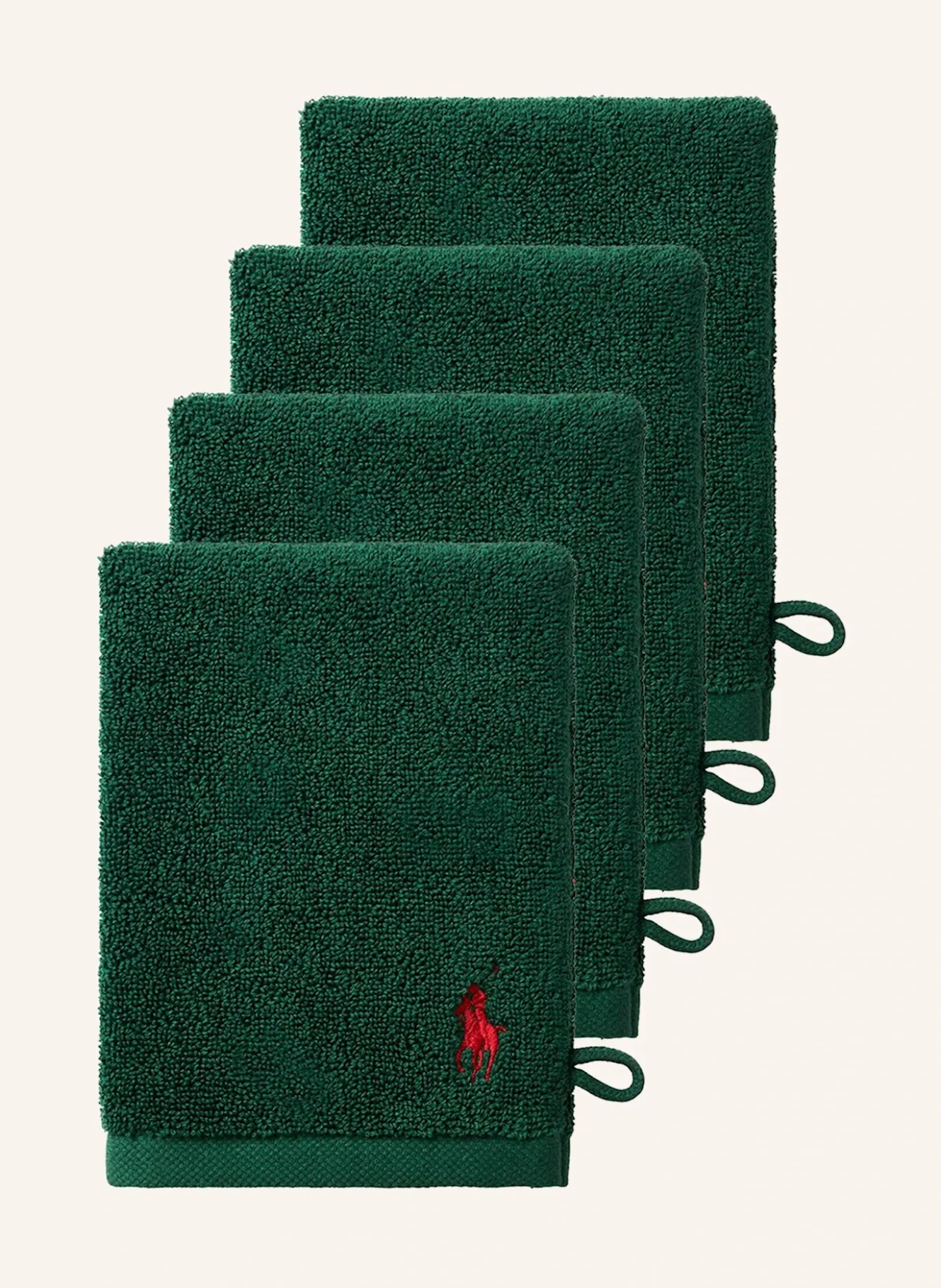 Waschhandschuh 4er Set POLOPLAYER