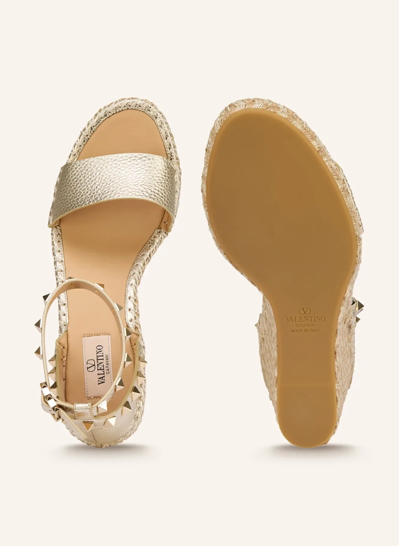 Wedges ROCKSTUD DOUBLE mit Nieten