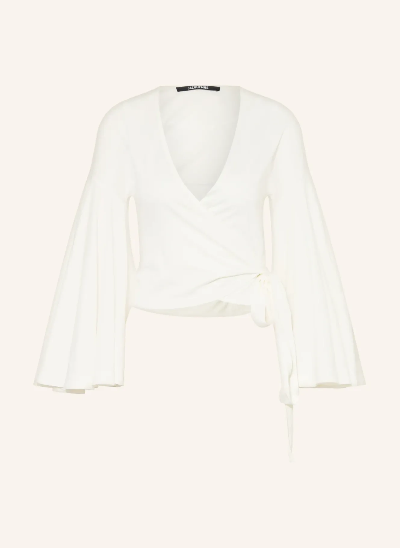 Wickelbluse LE CACHE COEUR VENTADOU mit 3/4-Arm
