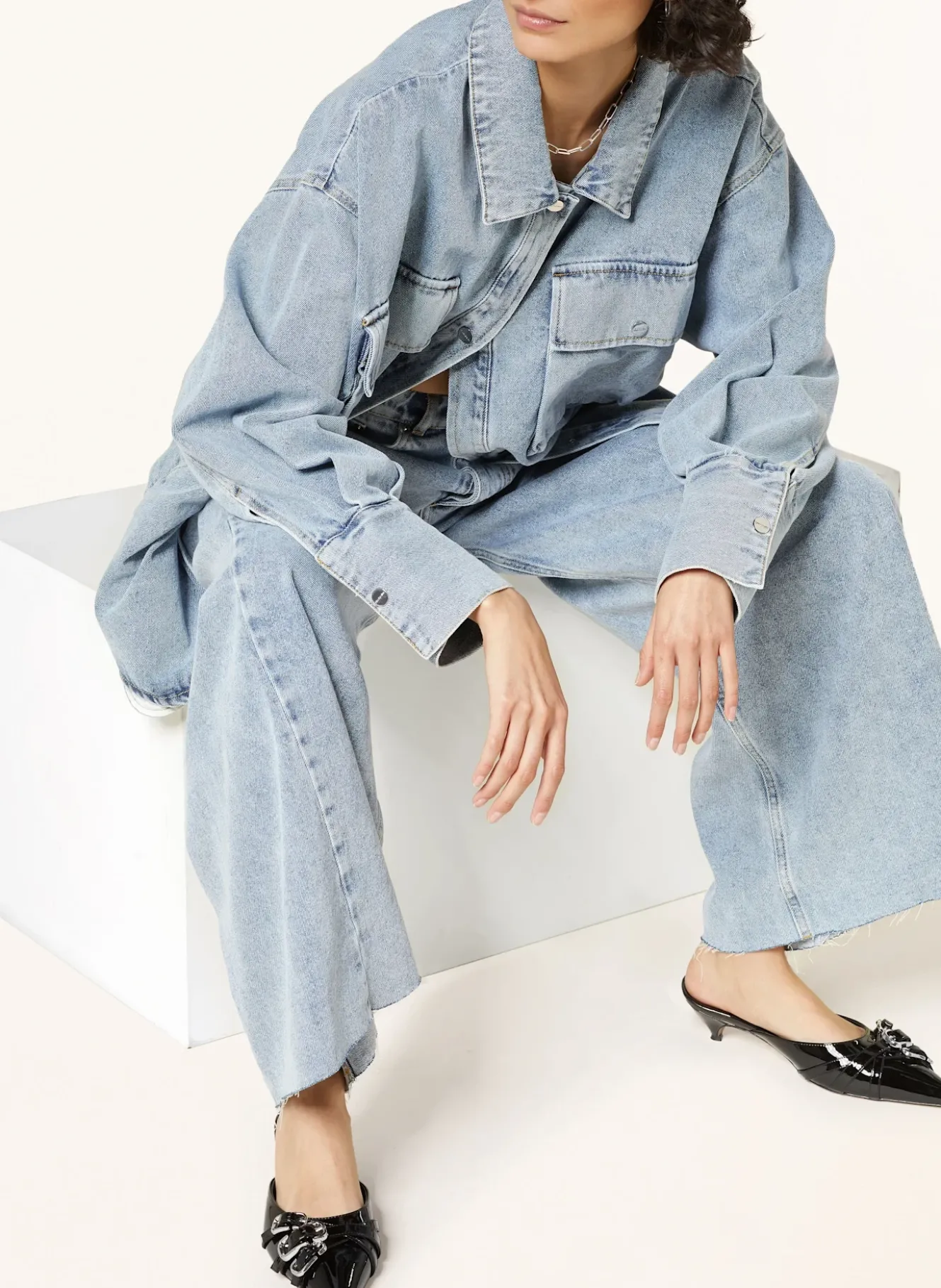 Wide Leg Jeans JEANY 2501