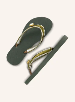 Zehentrenner GREEN MACRAME SWITCH