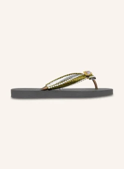 Zehentrenner GREEN MACRAME SWITCH