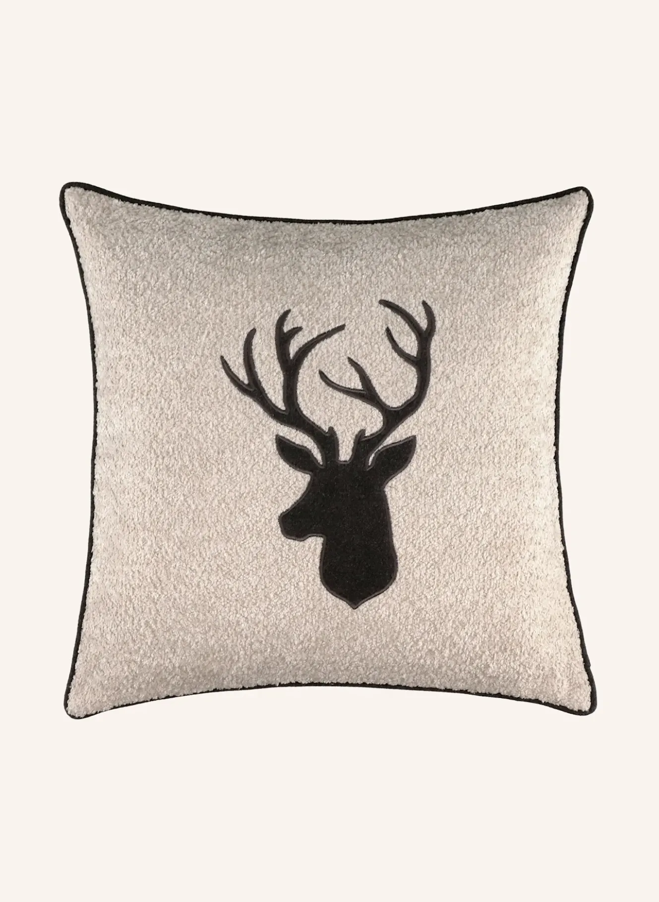 Zierkissenhülle BOUCLÈ DEER